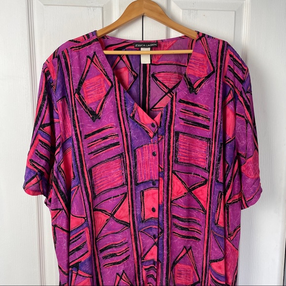 Jessica Lauren Tops - 90’s Tunic Top